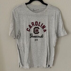 Under Armour Gray Carolina Gamecocks Tee